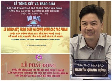 Từ những cuộc vận động sáng tác, nghĩ về trách nhiệm công dân của người cầm bút hôm nay